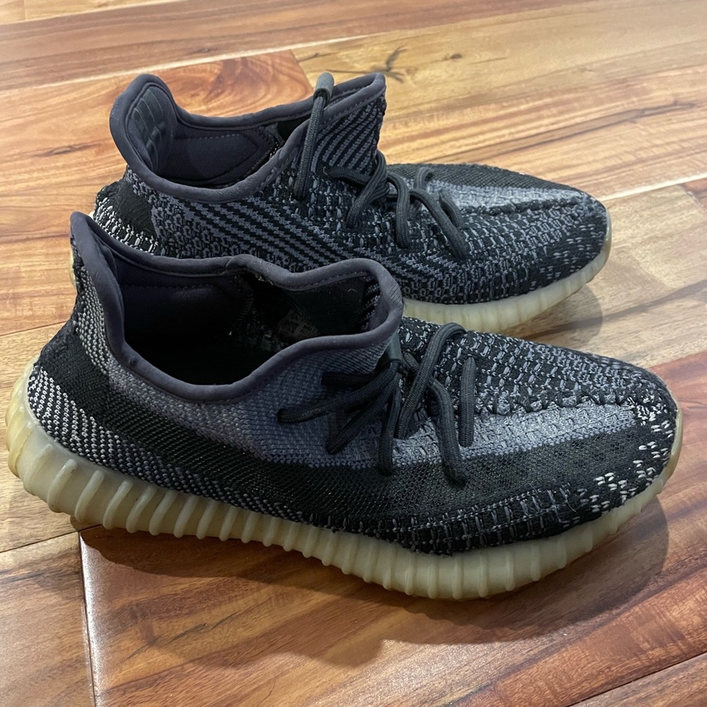 Yeezy Black and Gray Sneakers